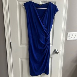 Royal Blue Cotton Dress - XL